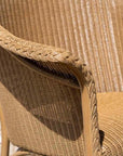 All Seasons Balcony Stool Padded Seat Wicker Outdoor - LOOMLAN - Lloyd Flanders - Outdoor Accent Chairs