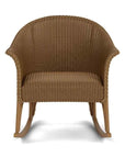 All Seasons Patio High Back Porch Rocker Padded Seat - LOOMLAN - Lloyd Flanders - Outdoor Lounge Chairs