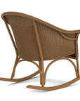 All Seasons Patio High Back Porch Rocker Padded Seat - LOOMLAN - Lloyd Flanders - Outdoor Lounge Chairs