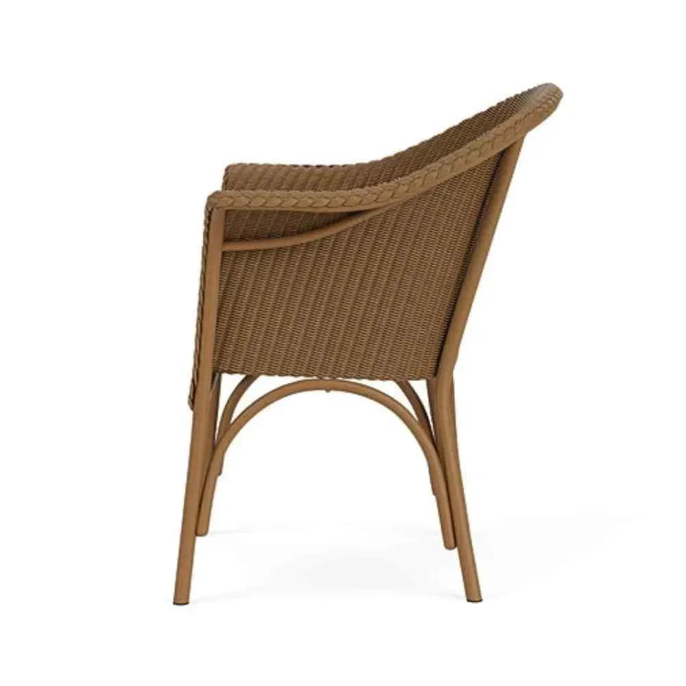 All Seasons Patio Lounge Chair Padded Seat - LOOMLAN - Lloyd Flanders - Outdoor Dining Chairs