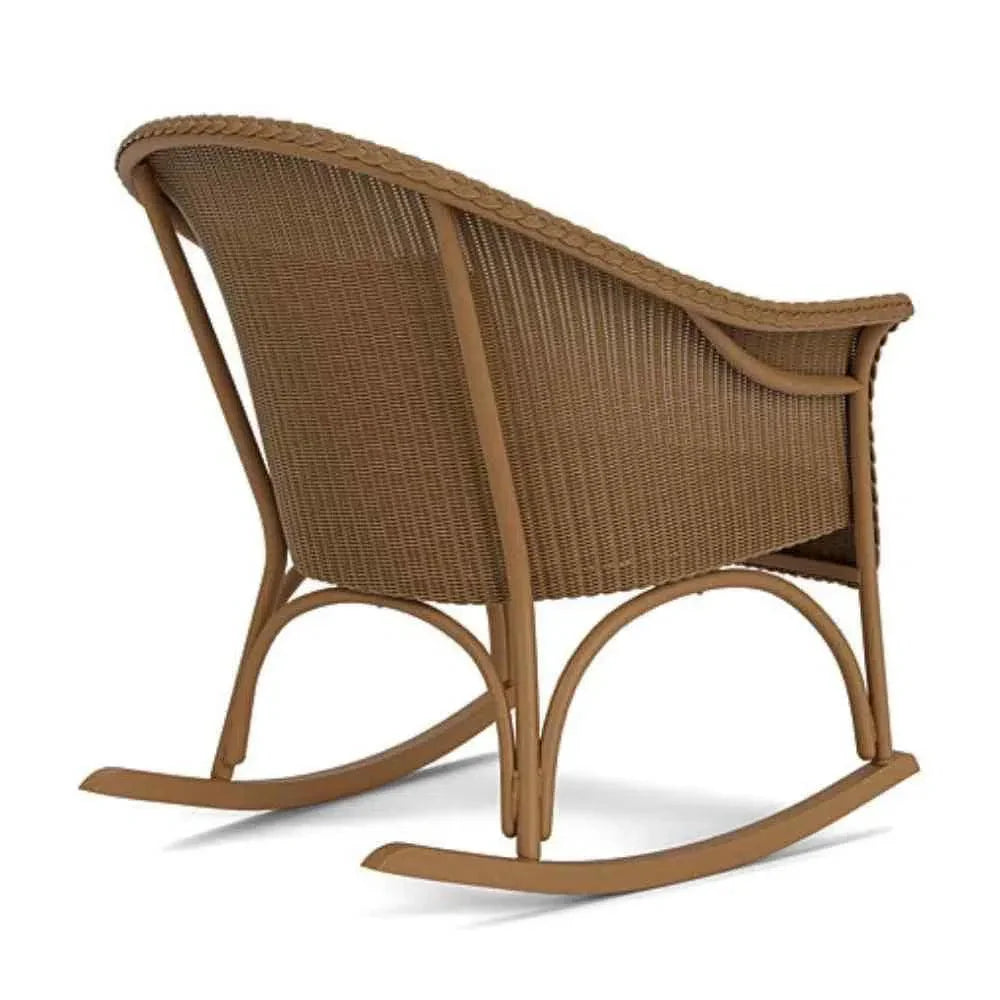 All Seasons Patio Lounge Rocker Padded Seat - LOOMLAN - Lloyd Flanders - Outdoor Lounge Chairs