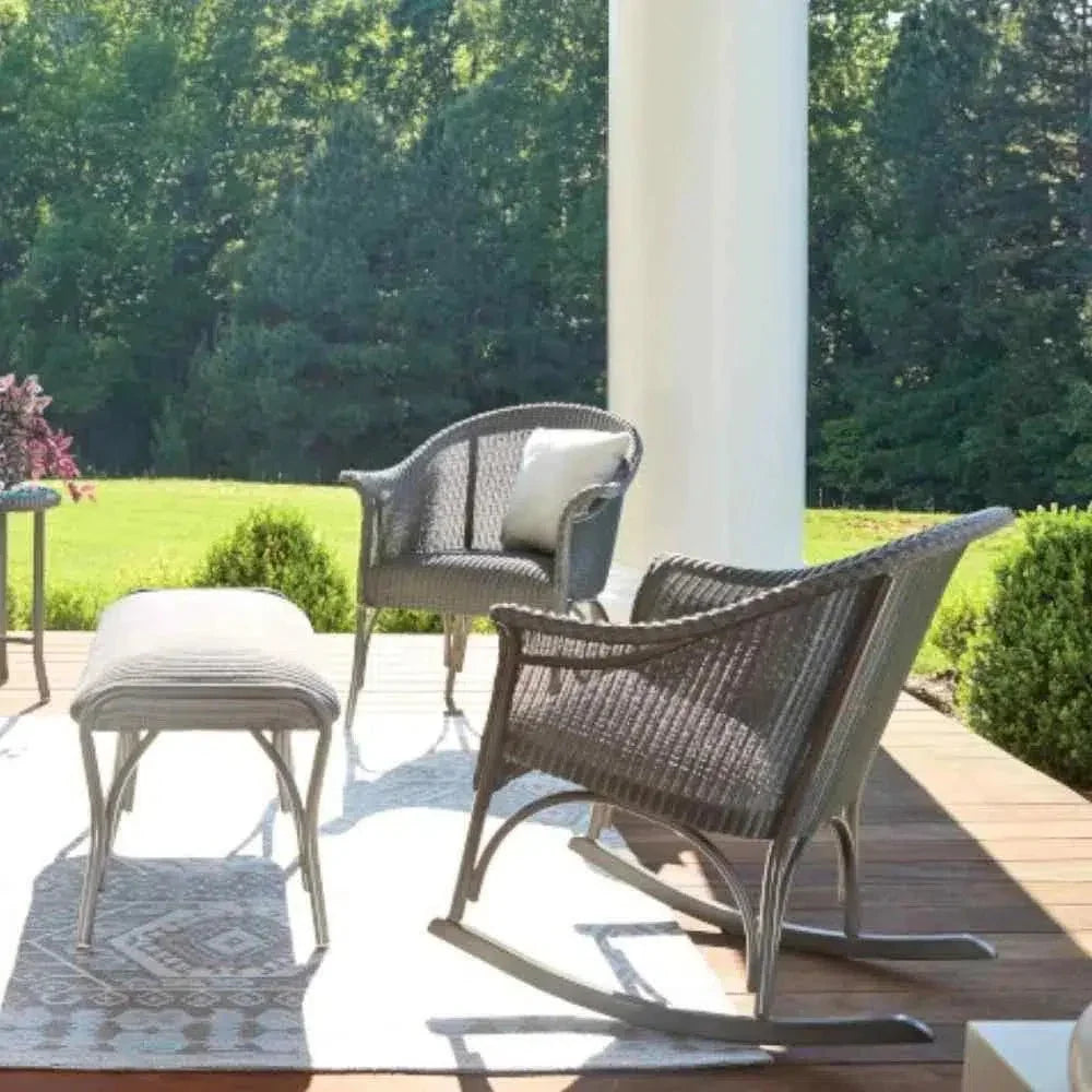 All Seasons Patio Lounge Rocker Padded Seat - LOOMLAN - Lloyd Flanders - Outdoor Lounge Chairs
