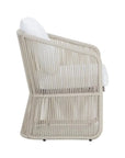 Allariz Fabric Outdoor Dining Armchair - LOOMLAN - SUNPAN - Outdoor Dining Chairs