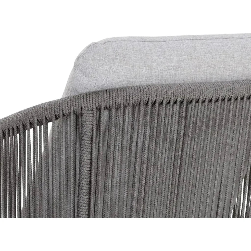 Allariz Fabric Outdoor Dining Armchair - LOOMLAN - SUNPAN - Outdoor Dining Chairs