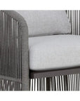Allariz Fabric Outdoor Dining Armchair - LOOMLAN - SUNPAN - Outdoor Dining Chairs