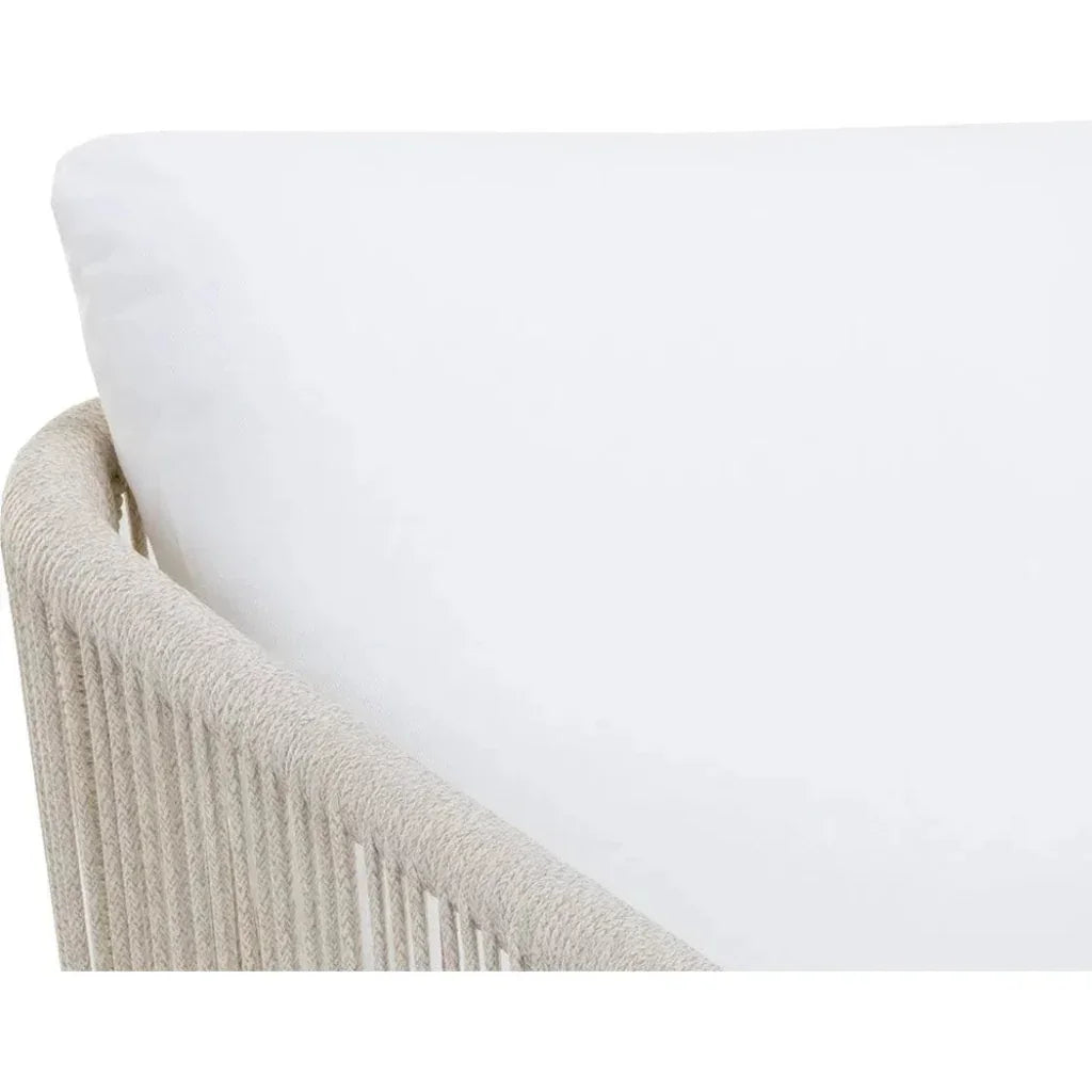 Allariz Fabric Outdoor Dining Armchair - LOOMLAN - SUNPAN - Outdoor Dining Chairs