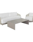 Allariz Swivel Outdoor Lounge Chair - LOOMLAN - SUNPAN - Outdoor Lounge Chairs