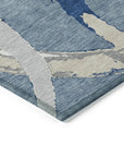 LOOMLAN Rugs Aloura Denim Washable Indoor-Outdoor Rug