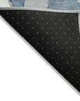 LOOMLAN Rugs Aloura Denim Washable Indoor-Outdoor Rug