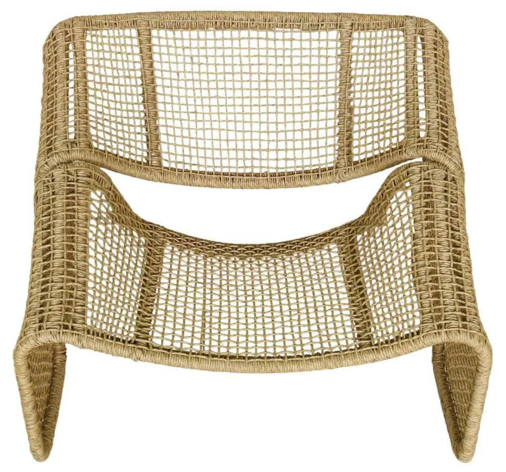 Amalfi Aluminum Framed Patio Chair - LOOMLAN - Artesia - Outdoor Accent Chairs