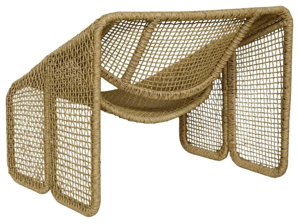 Amalfi Aluminum Framed Patio Chair - LOOMLAN - Artesia - Outdoor Accent Chairs