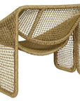 Amalfi Aluminum Framed Patio Chair - LOOMLAN - Artesia - Outdoor Accent Chairs