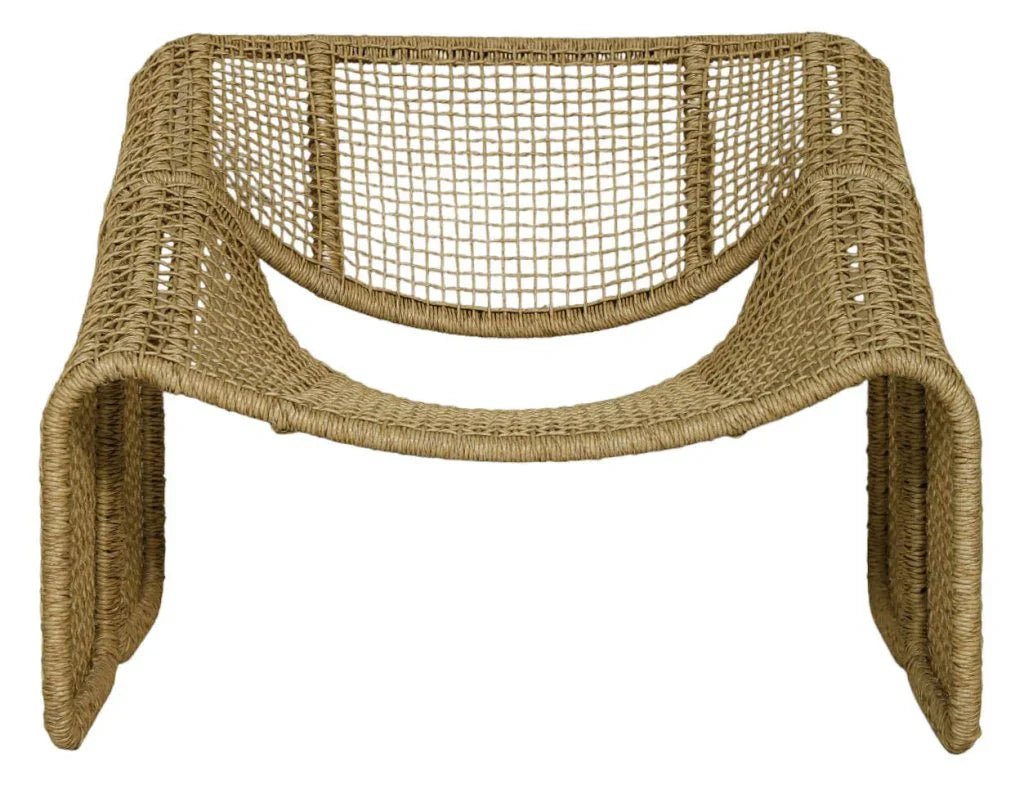 Amalfi Aluminum Framed Patio Chair - LOOMLAN - Artesia - Outdoor Accent Chairs
