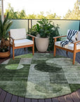 LOOMLAN Rugs Amara Fern Washable Indoor-Outdoor Rug