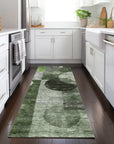 LOOMLAN Rugs Amara Fern Washable Indoor-Outdoor Rug