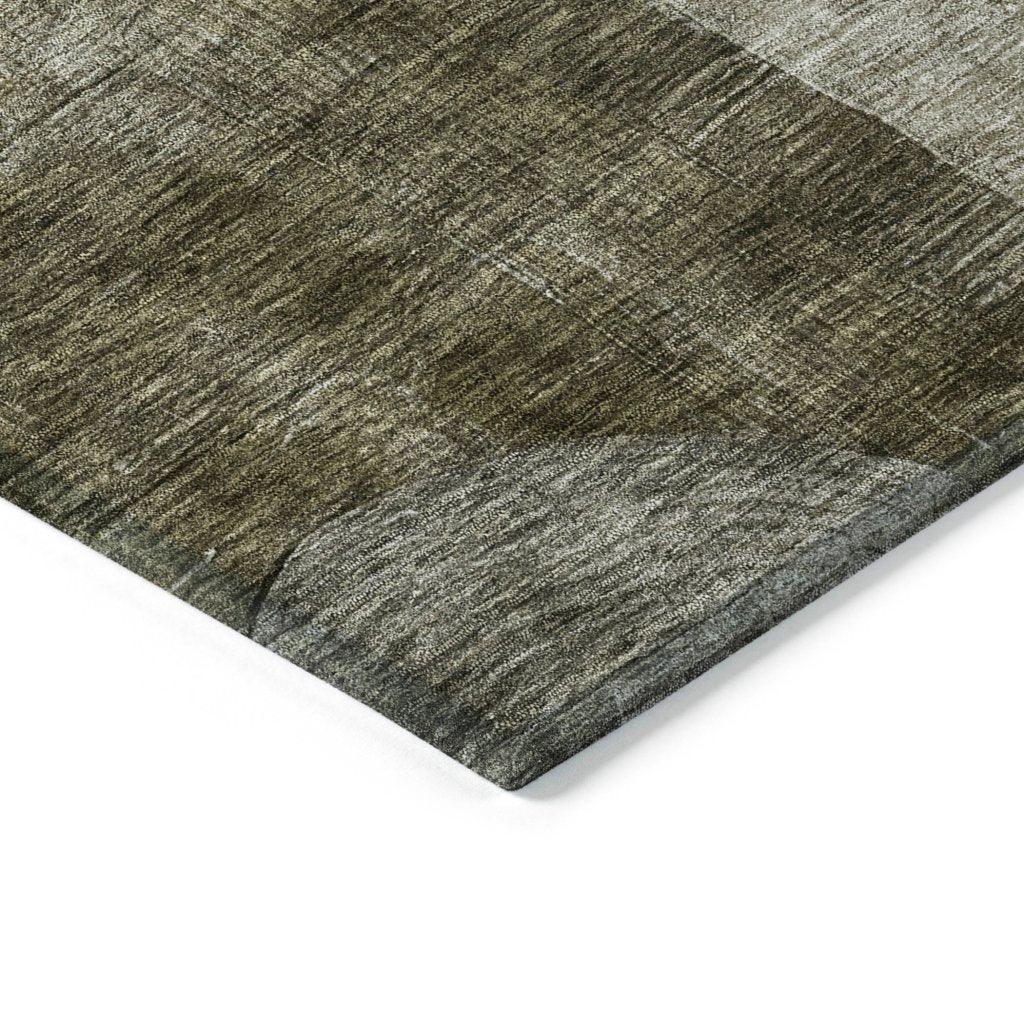 LOOMLAN Rugs Amara Taupe Washable Indoor-Outdoor Rug