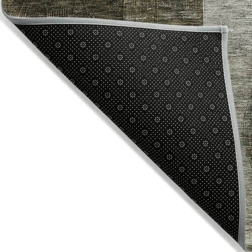 LOOMLAN Rugs Amara Taupe Washable Indoor-Outdoor Rug