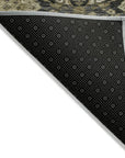 LOOMLAN Rugs Ambray Gray Washable Indoor-Outdoor Rug