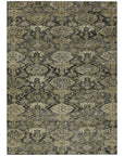 LOOMLAN Rugs Ambray Gray Washable Indoor-Outdoor Rug