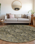 LOOMLAN Rugs Ambray Gray Washable Indoor-Outdoor Rug