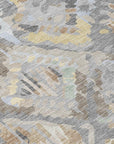 LOOMLAN Rugs Amethira Gray Washable Indoor-Outdoor Rug