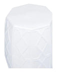 Andreu Ceramic Outdoor Garden Stool - LOOMLAN - Chelsea House - Poufs and Stools