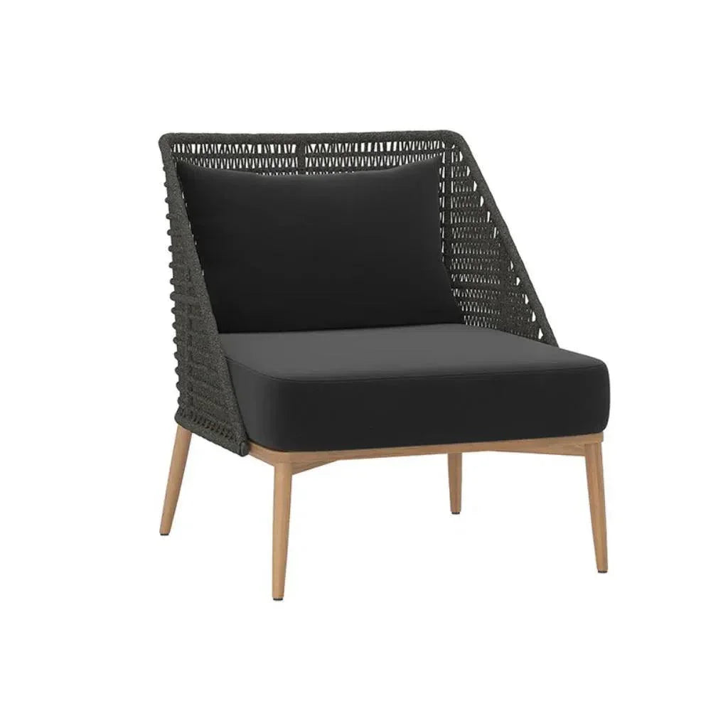 Andria Rope Outdoor Lounge Chair - LOOMLAN - SUNPAN - Outdoor Lounge Chairs
