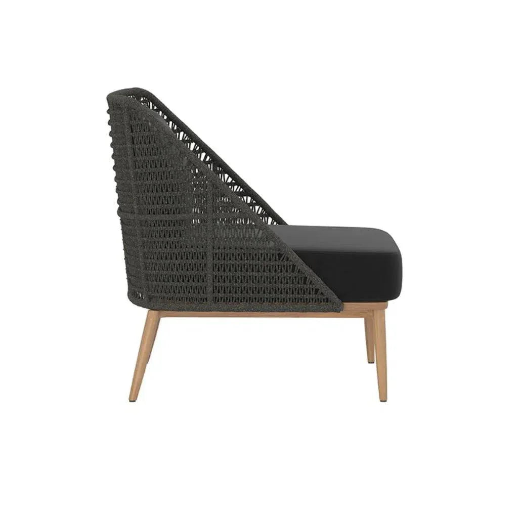 Andria Rope Outdoor Lounge Chair - LOOMLAN - SUNPAN - Outdoor Lounge Chairs