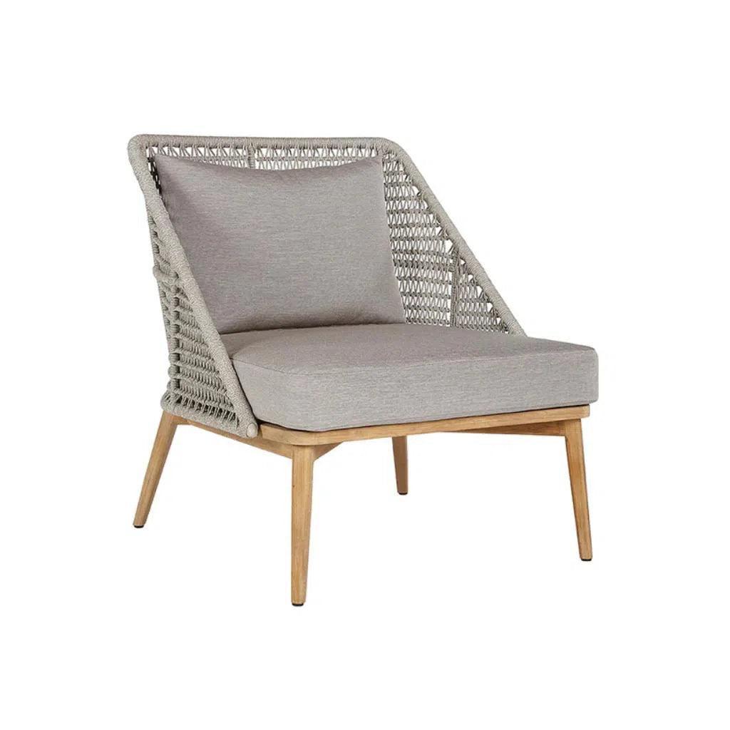 Andria Rope Outdoor Lounge Chair - LOOMLAN - SUNPAN - Outdoor Lounge Chairs