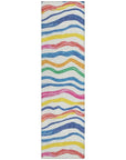 LOOMLAN Rugs Arayndra Ivory Washable Indoor-Outdoor Rug