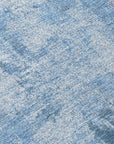 LOOMLAN Rugs Aria Blue Washable Indoor-Outdoor Rug