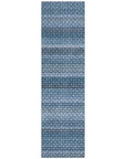 LOOMLAN Rugs Ariaelle Blue Washable Indoor-Outdoor Rug