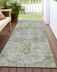 LOOMLAN Rugs Arienne Olive Washable Indoor-Outdoor Rug