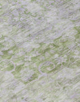 LOOMLAN Rugs Arienne Olive Washable Indoor-Outdoor Rug