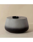 Aries Concrete Outdoor Round Coffee Table - LOOMLAN - SUNPAN - Outdoor Coffee Tables