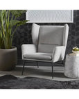 Aries Concrete Outdoor Round End Table - LOOMLAN - SUNPAN - Outdoor Side Tables