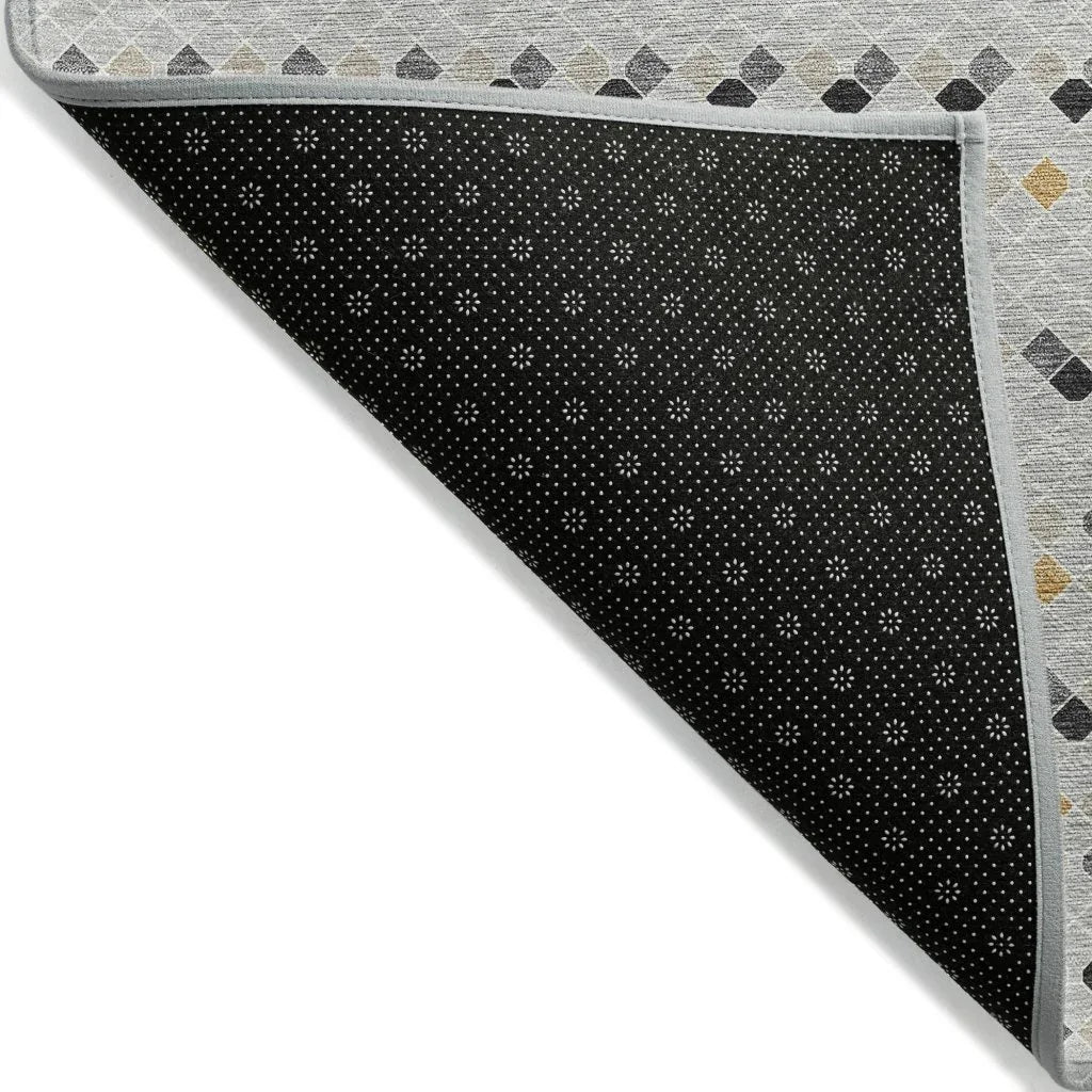LOOMLAN Rugs Artexa Gray Washable Indoor-Outdoor Rug