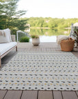 LOOMLAN Rugs Artexa Gray Washable Indoor-Outdoor Rug
