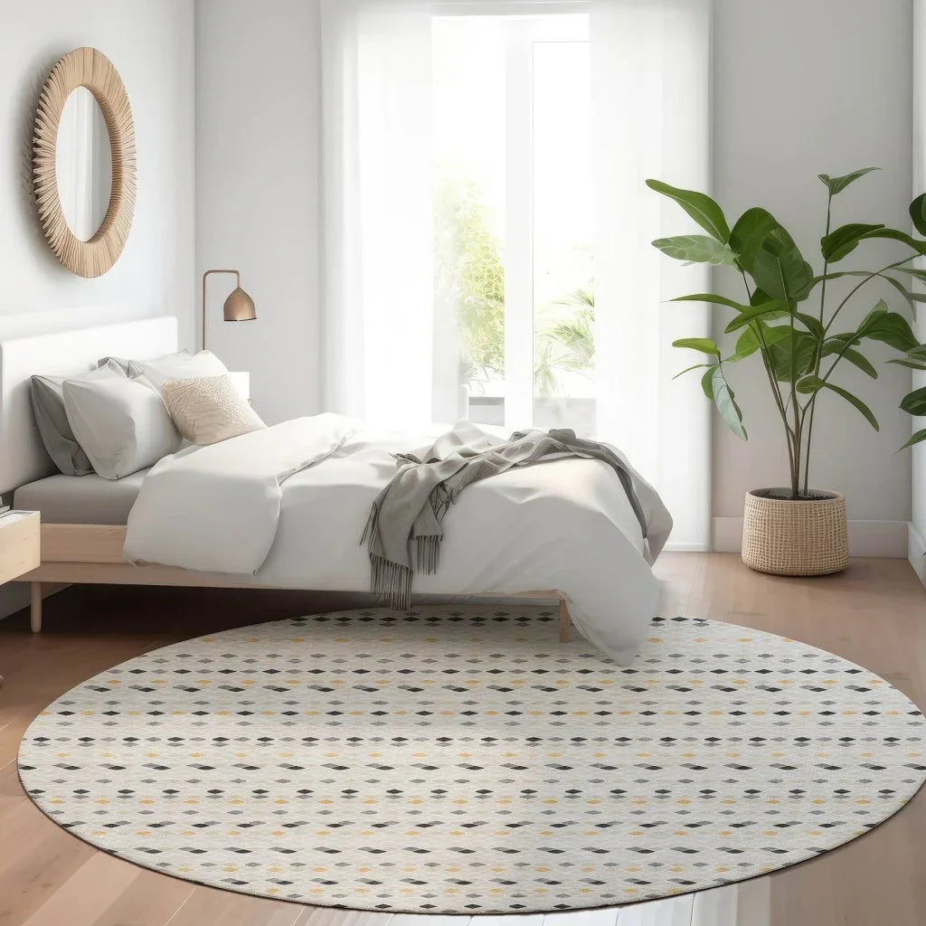 LOOMLAN Rugs Artexa Gray Washable Indoor-Outdoor Rug