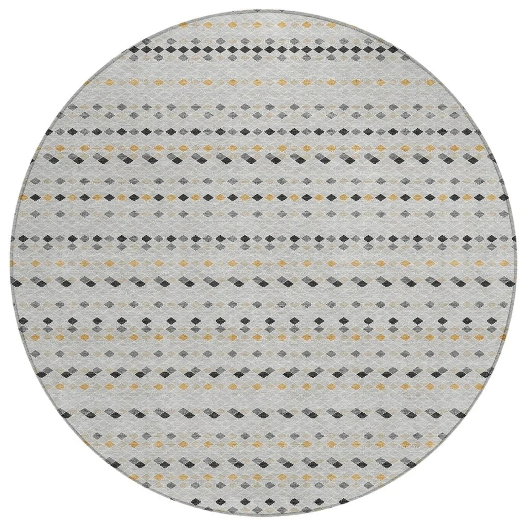 LOOMLAN Rugs Artexa Gray Washable Indoor-Outdoor Rug