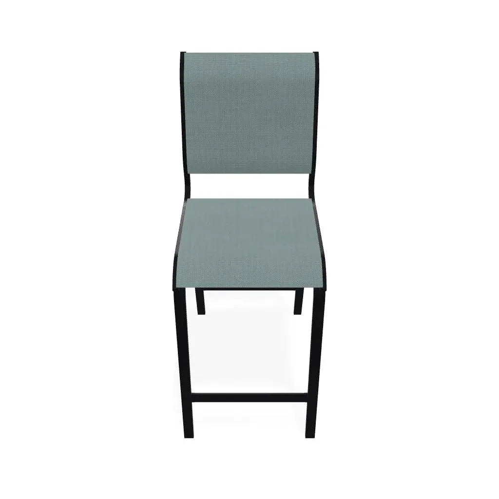 Aruba II Sling Balcony Height Armless Chair - LOOMLAN - Telescope - Outdoor Accent Chairs