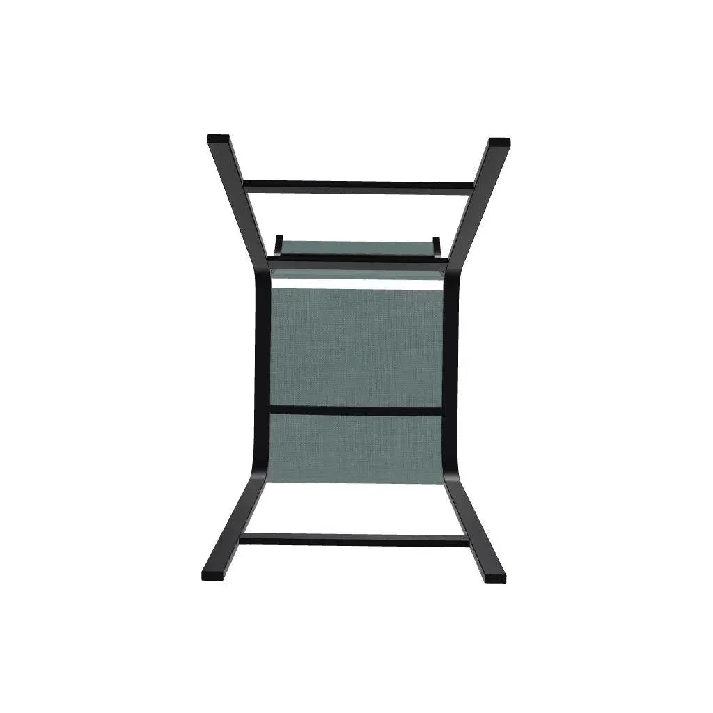 Aruba II Sling Balcony Height Armless Chair - LOOMLAN - Telescope - Outdoor Accent Chairs