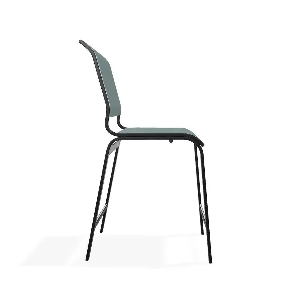 Aruba II Sling Balcony Height Armless Chair - LOOMLAN - Telescope - Outdoor Accent Chairs