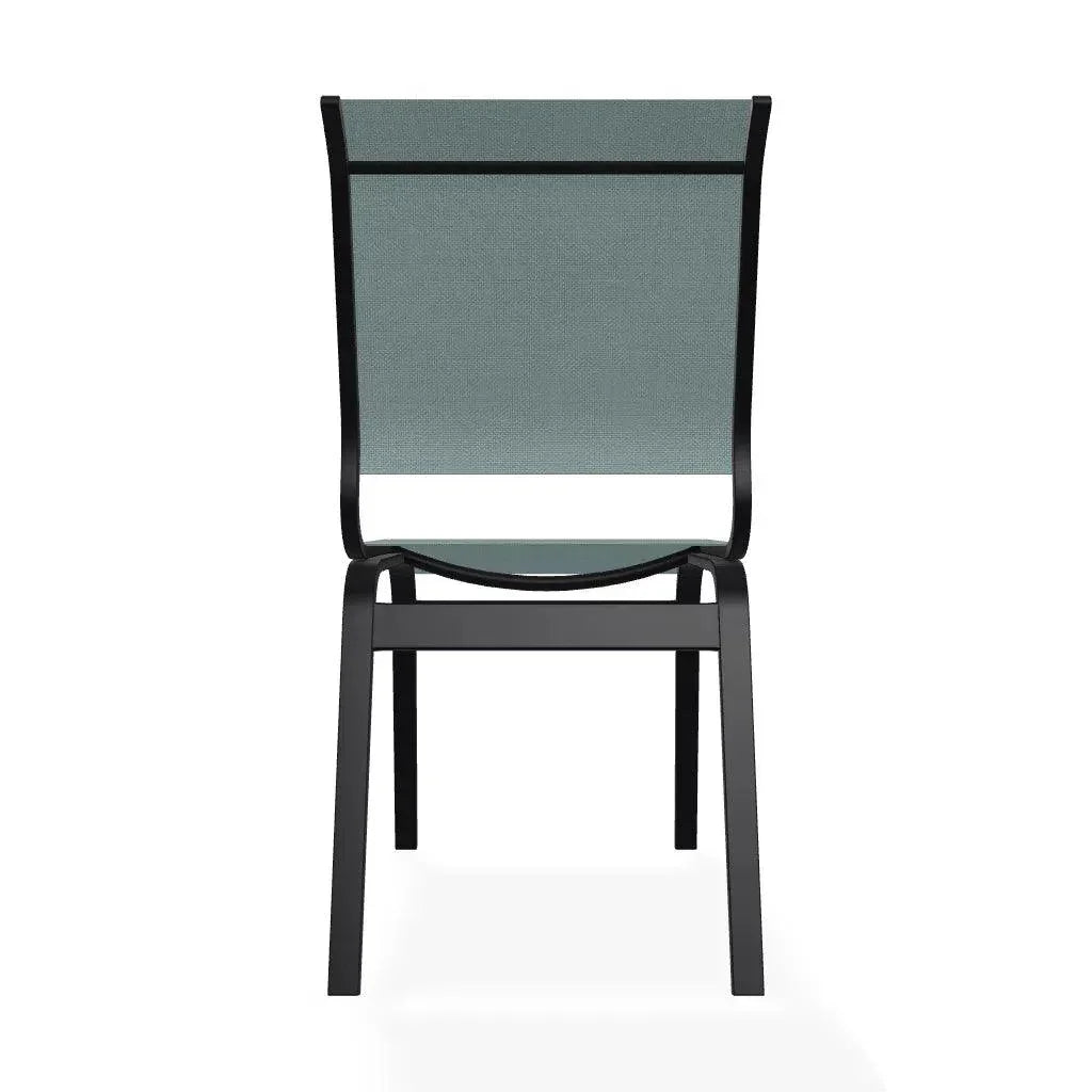 Aruba II Sling Dining Height Armless Chair - LOOMLAN - Telescope - Outdoor Accent Chairs