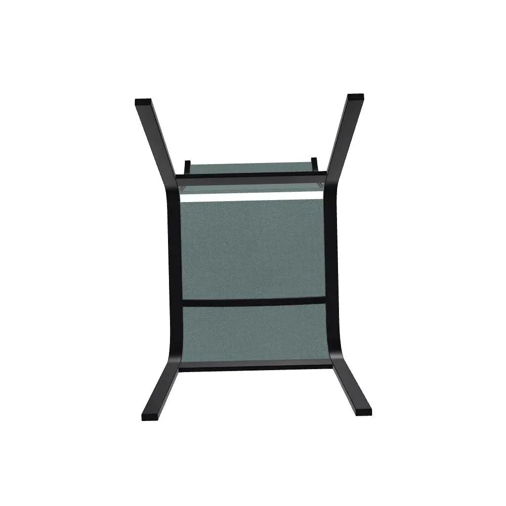 Aruba II Sling Dining Height Armless Chair - LOOMLAN - Telescope - Outdoor Accent Chairs