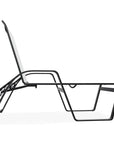 Aruba II Sling High Bed Lay - flat Stacking Chaise - LOOMLAN - Telescope - Outdoor Chaises