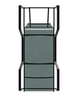 Aruba II Sling Lay - flat Stacking Chaise - LOOMLAN - Telescope - Outdoor Chaises