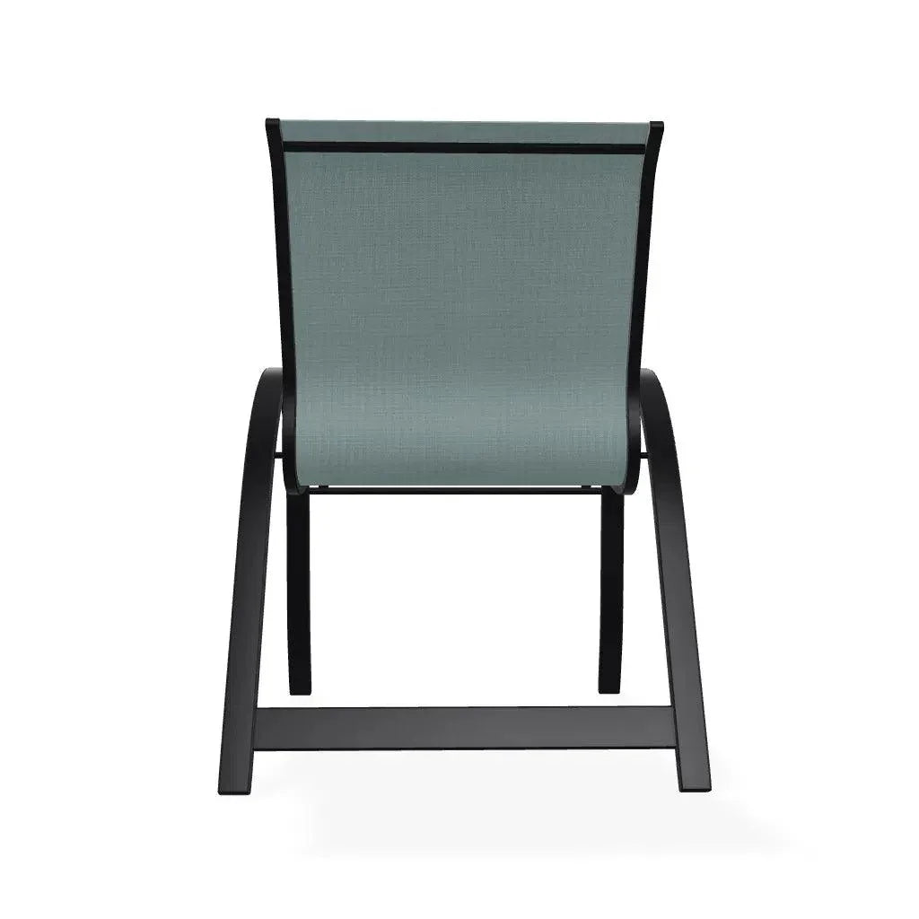 Aruba II Sling Stacking Arm Chair - LOOMLAN - Telescope - Outdoor Accent Chairs
