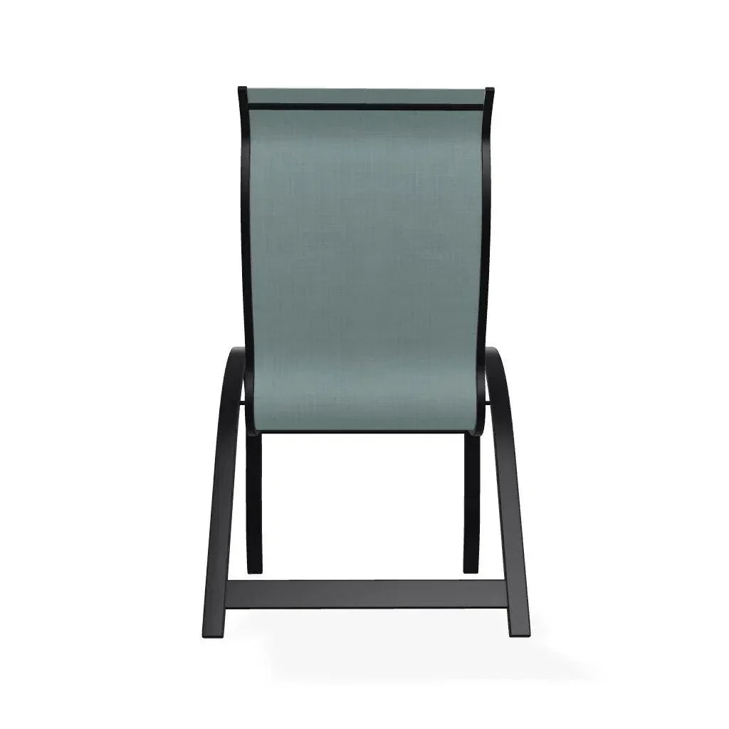 Aruba II Sling Supreme Stacking Arm Chair - LOOMLAN - Telescope - Outdoor Accent Chairs