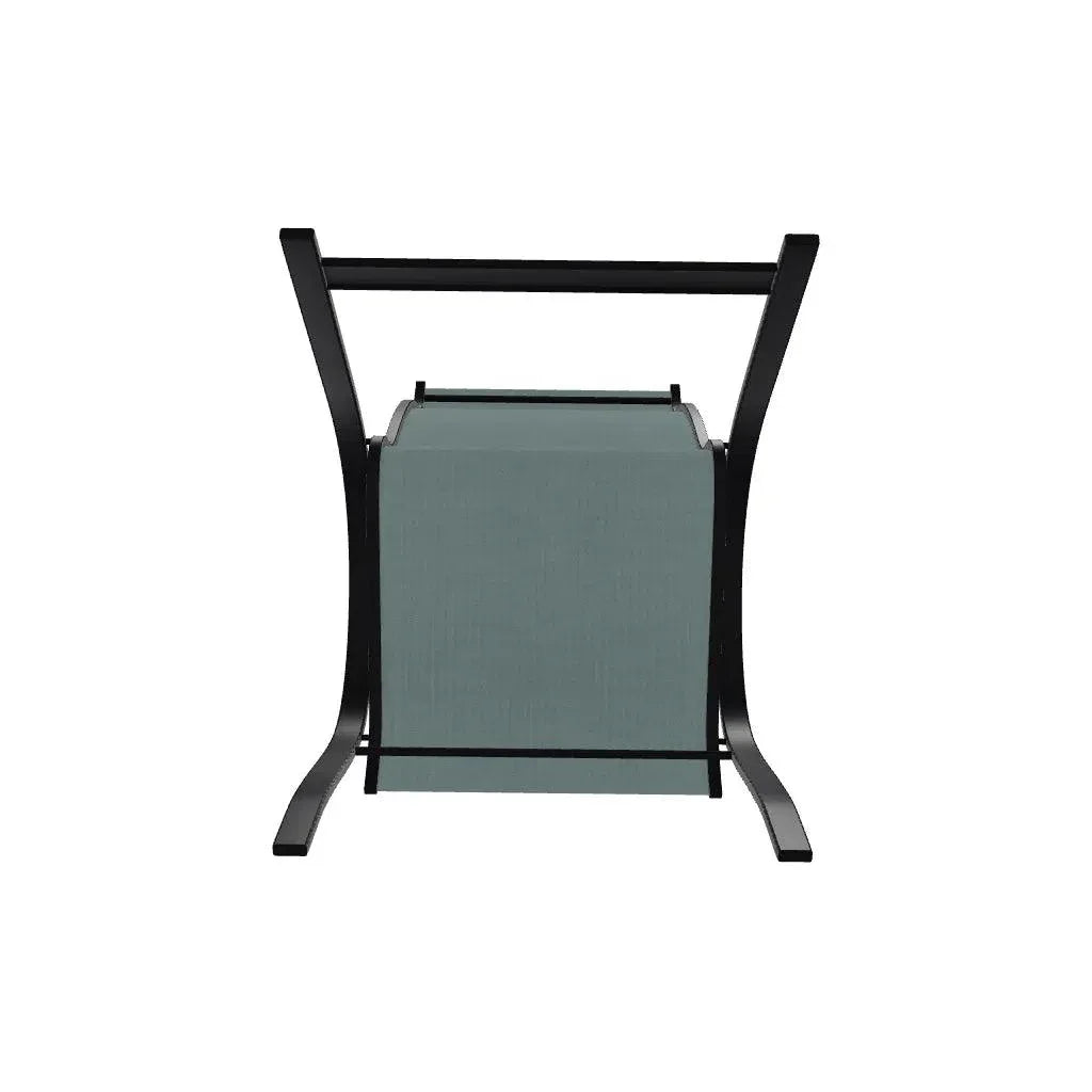 Aruba II Sling Supreme Stacking Arm Chair - LOOMLAN - Telescope - Outdoor Accent Chairs